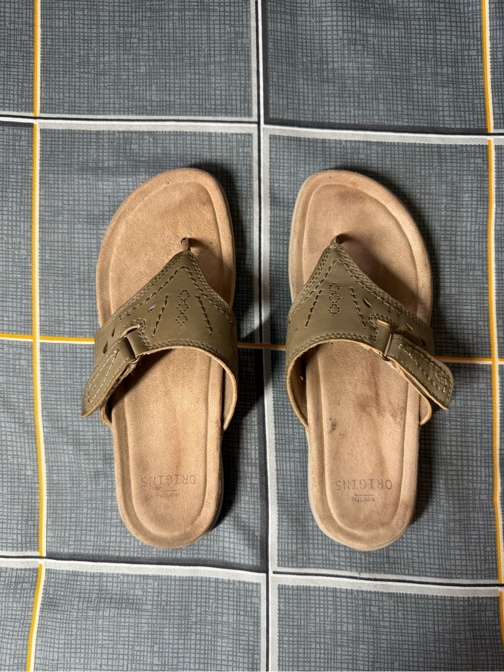 👠Earth Origins Tan Suede Sandals Size 6